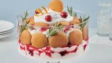 Holiday Cranberry Orange Trifle