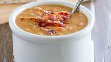 Homemade Bean and Bacon Soup
