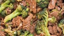 Homemade Beef and Broccoli over Brown Rice
