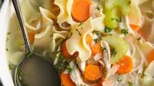 Homemade Chicken Noodle Soup Recipe