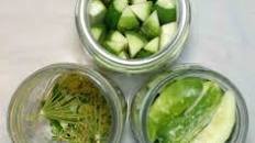 Homemade Dill Pickles with Jalapenos