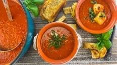 Homemade Roasted Tomato Basil Soup