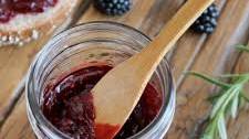 Honey and Rosemary Blackberry Jam