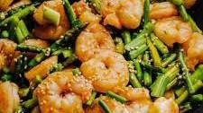 Honey Garlic Shrimp Stir Fry