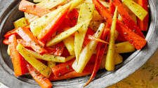 Honey-Glazed Carrots and Parsnips