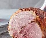 Honey-glazed ham