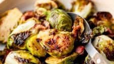 Honey Mustard Roasted Brussels Sprouts