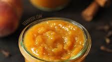 Honey Sweetened Spiced Peach Jam