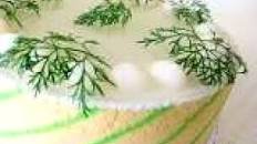 Honeydew Mousse Cake