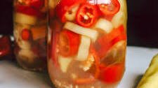 Hot Pickled Peppers