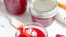 How to Make Sour Cherry Jam