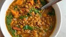 Indian-Spiced Lentil Vegetable Soup