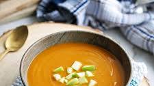 Instant Pot Butternut Squash Apple Ginger Soup
