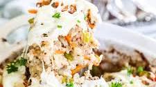 Italian Beef and Rice Casserole