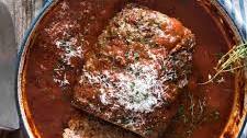 Italian Meatloaf with Marinara Sauce