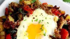 Italian Sausage and Peppers Hash
