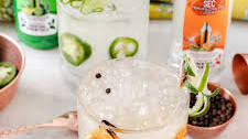 Jalapeño Cucumber Gin & Tonic + Smoked Sweet Orange and Peppercorn Gin & Tonic