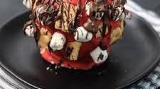 Jason Voorhees Smores Candy Apples