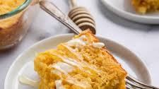 Jiffy Cornbread Casserole with Honey