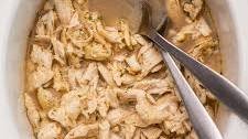 Juicy Crockpot Shredded Chicken