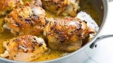 Juicy Lemon Chicken Thighs
