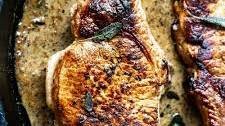 Juicy Pork Chops with Apple Cider Cream Sauce
