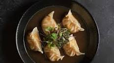 Kabocha Squash Dumplings in Dashi Broth (Matthew Kenney) Metric
