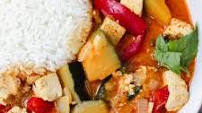 Kabocha Squash Thai Red Curry (vegan, gluten-free)