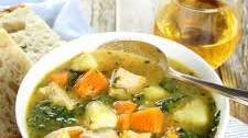 Kale and Butternut Squash Turkey Soup