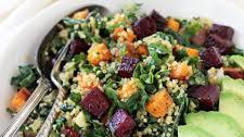 Kale and Quinoa Rainbow Salad
