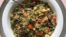Kale and Quinoa Warm Roasted Salad