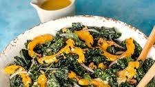 Kale Salad with Roasted Squash