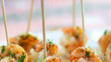 Karen's Skewered Shrimp Scampi Appetizer