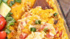 King Ranch Chicken & Rice Bake