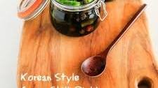 Korean Green Chili Pickles