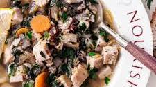 Leftover Turkey and Wild Rice Soup