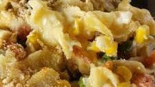 Leftover Turkey Casserole With Egg Noodles