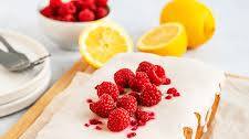Lemon and Raspberry Drizzle Cake
