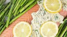 Lemon Butter Salmon & Asparagus