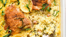 Lemon Chicken and Rice Casserole Recipe