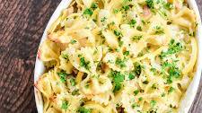 Lemon Chicken Pasta Bake
