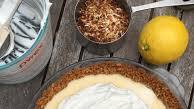 Lemon + Coconut Cream Pie