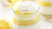 Lemon Curd and Vanilla Cheesecake Parfaits