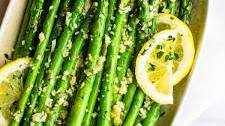 Lemon Garlic Asparagus
