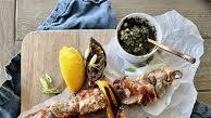 Lemon Herb Chicken Skewers