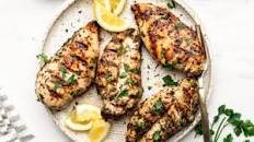 Lemon Herb Marinated Grilled Chicken