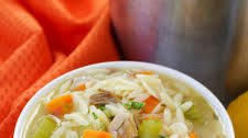 Lemon Orzo Soup