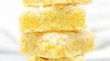 Lemon Sugar Cookie Bars