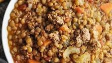 Lentil Turkey Soup