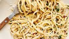 Linguine with Lemon Garlic Sauce